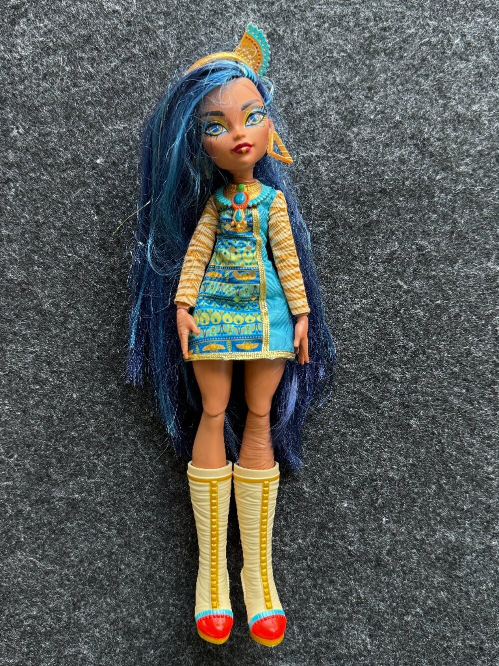 Monster High G3 Cleo De Nile Doll Dress Boots Accessories